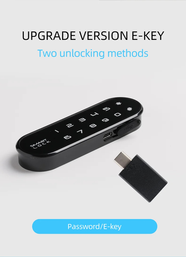 China Factory Cabinet Gym Fitness Digital Code Locker Lock Furniture Waterproof Password Lock