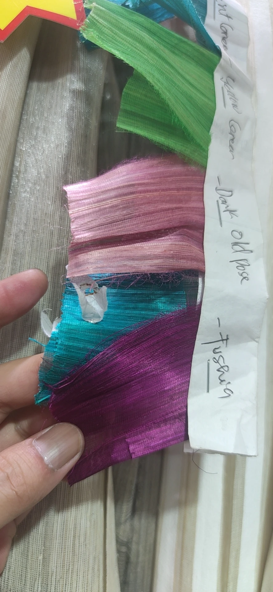 High End Millinery Supplies 39 inch Silk Abaca Fabric for Hats Making