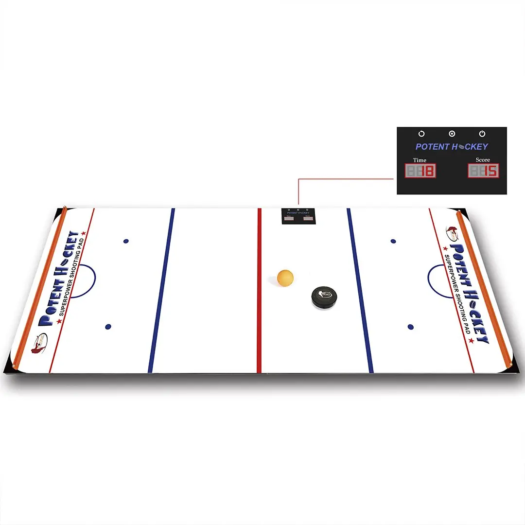 Hot popular Super Power 4 Games Shooting Pad Hockey Shooting Pad