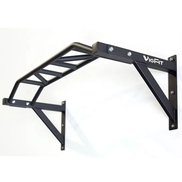 Подтягивающая штанга для фитнеса с настенным креплением, сверхмощная лучшая штанга для обезьяны с несколькими захватами