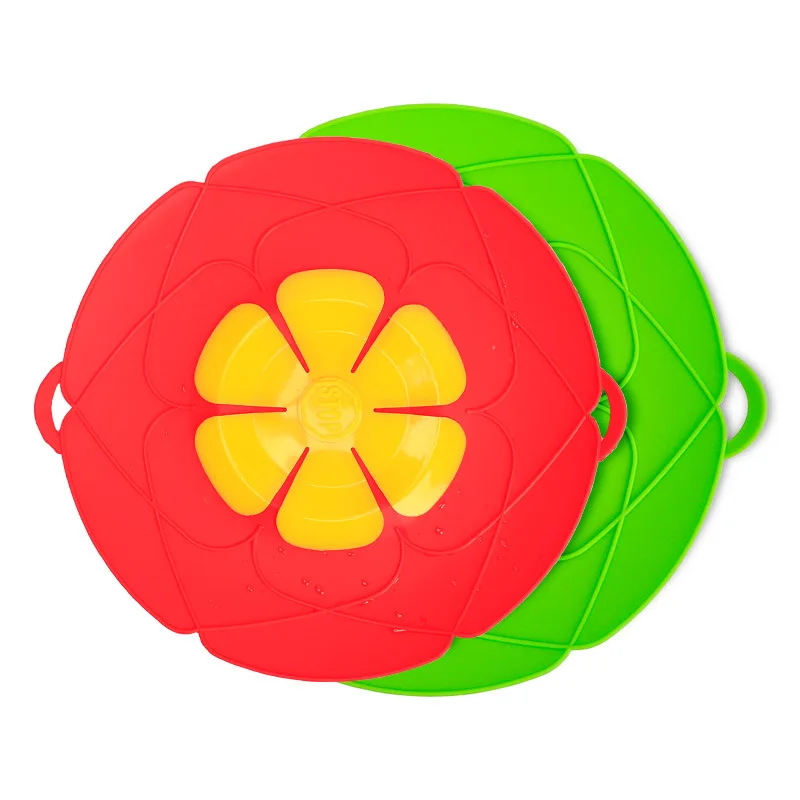 New Design Food Grade Foldable Multi Size Frying Kitchen Universal Safe Pan Pot Silicone Lids