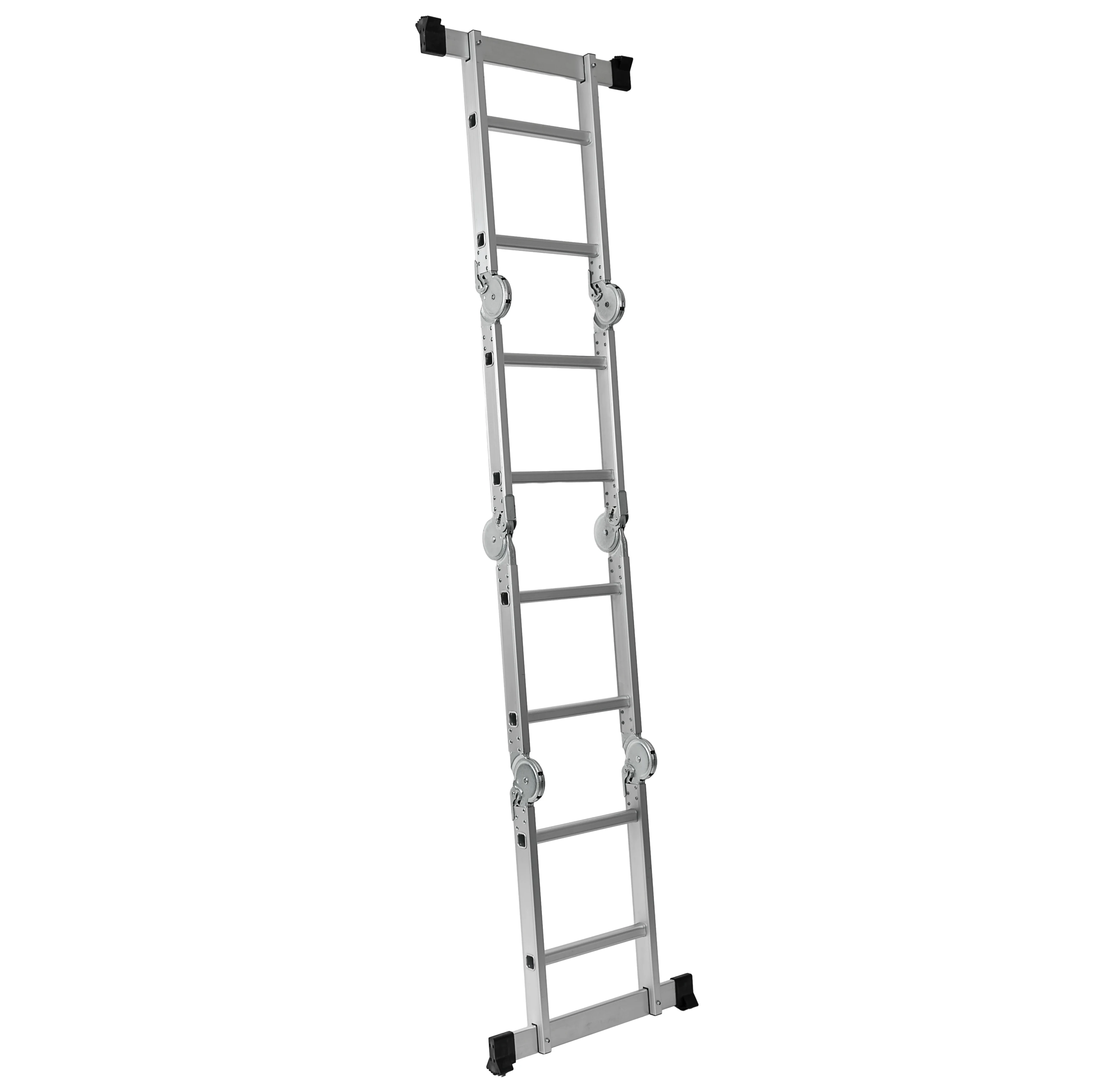 Aluminium Multi Purpose Ladder Folding Stairs Aluminum Industrial Smile Aluminum Wide Top Drywall Step up Bench Steel Q195 150KG