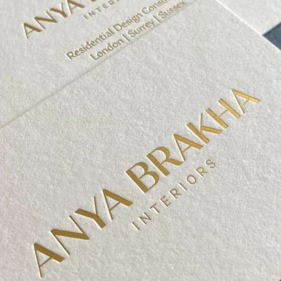 High-end creative design embossed business card customization Business high-end embossed business card customization name card