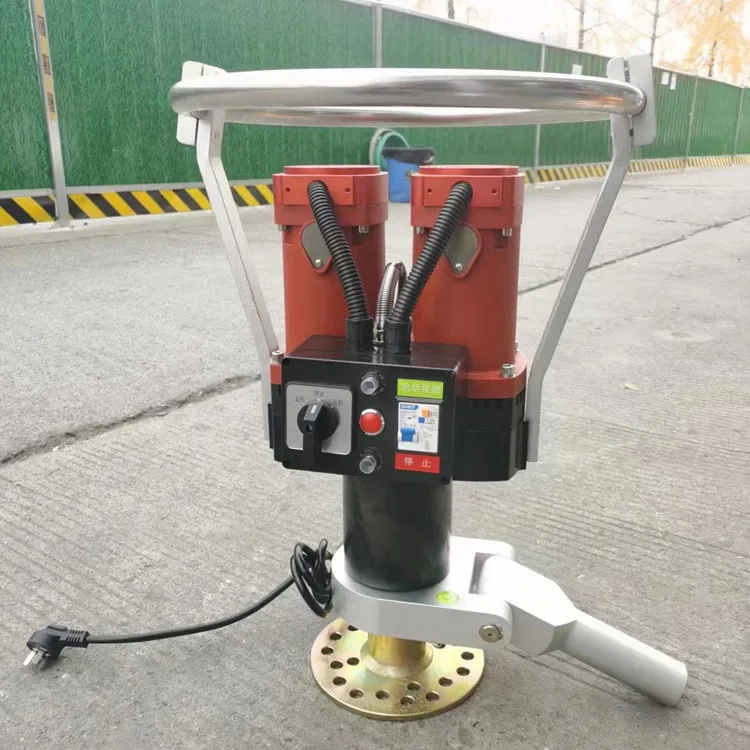 electric pile driver for Ground Screw Installation