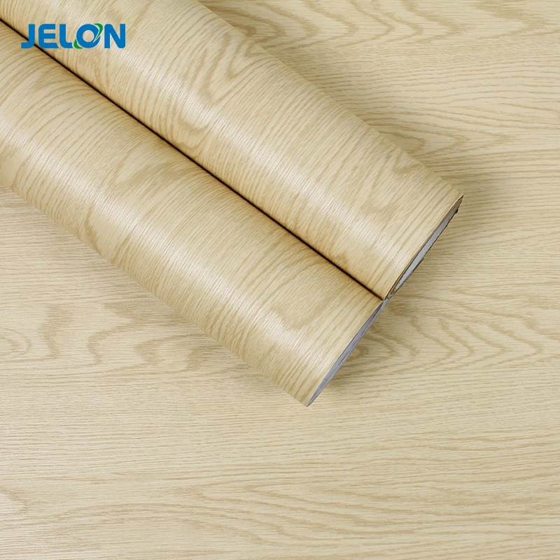 Factory Price Wholesale White 3d Decorative Films Room Decoration Wood Grain Wallpaper