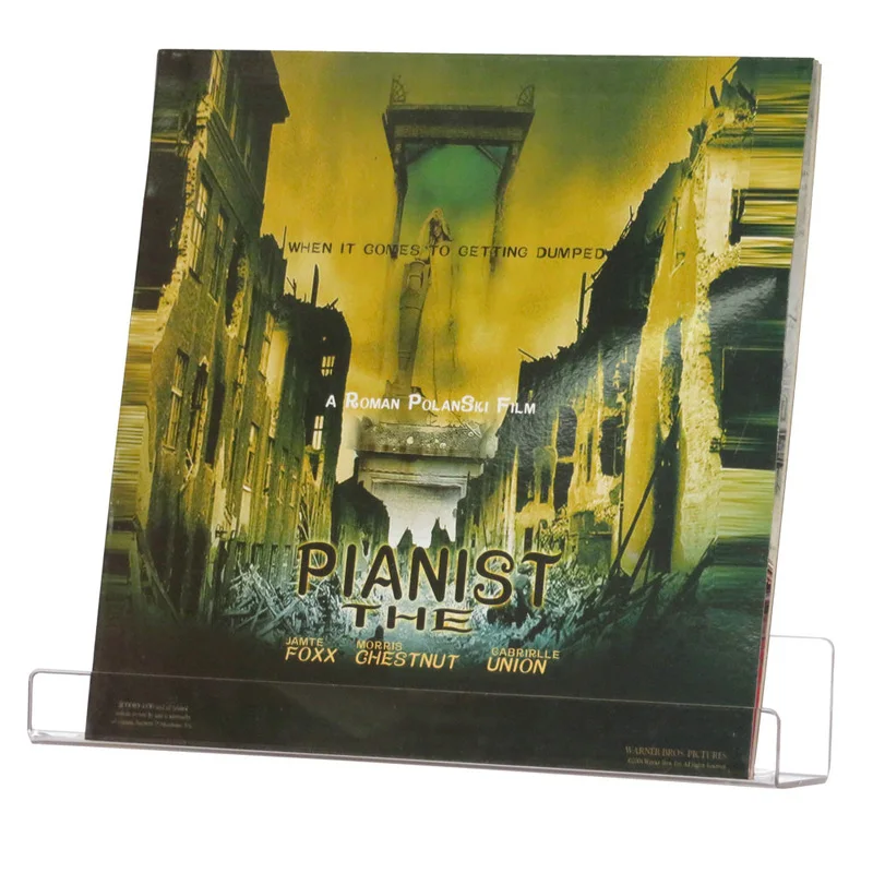 Factory Customized LP Vinyl Acrylic Album Record Display Shelf Holder Wall Mount
