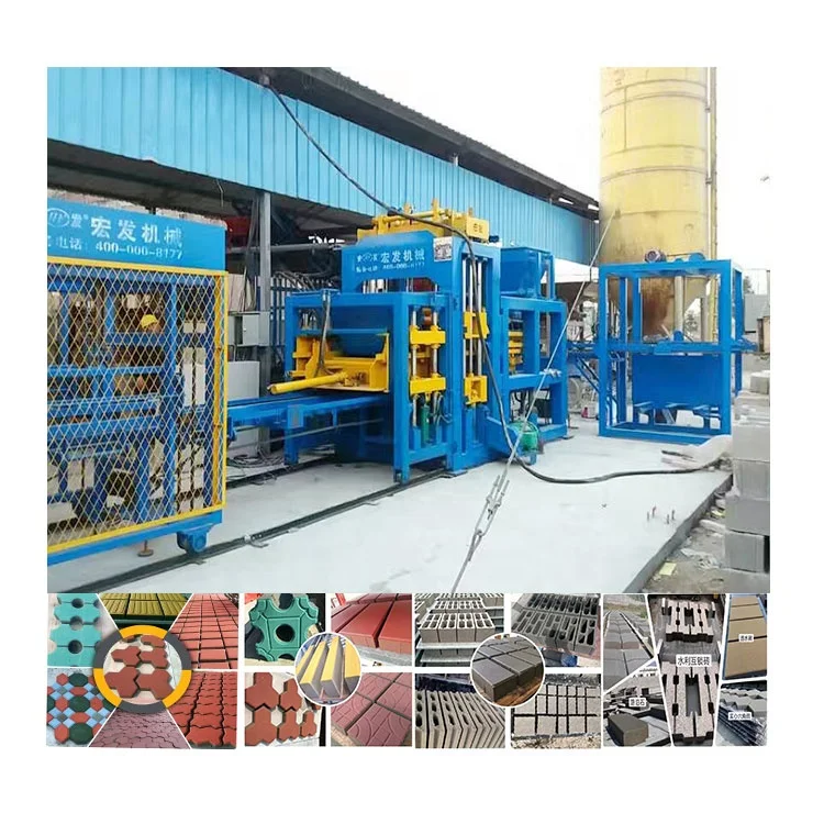 QT12-15 qingdao hf блок делая машину