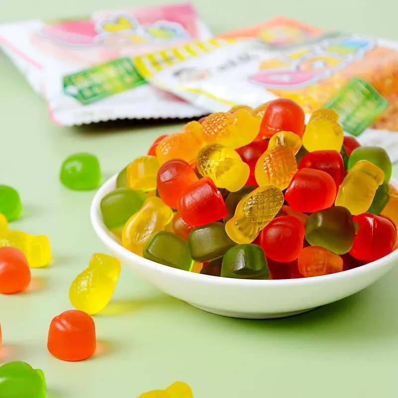 Оптовая продажа вкусные конфеты QQ дешевая вагзай 20 г фруктовая помадка для детей