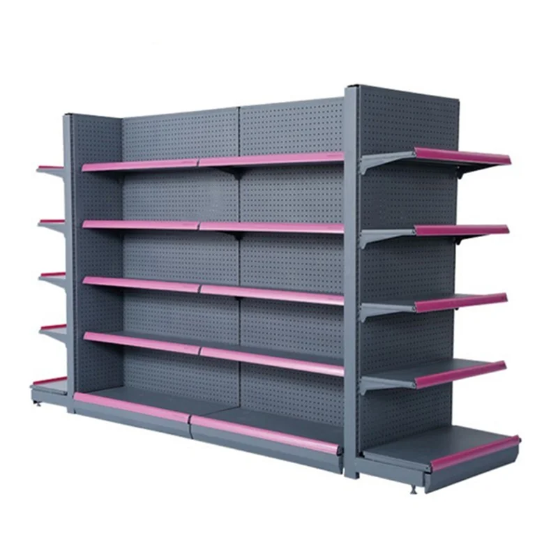 Good Price Store Gondola Shelf Factory Provide Metal Rack Supermarket Shelf