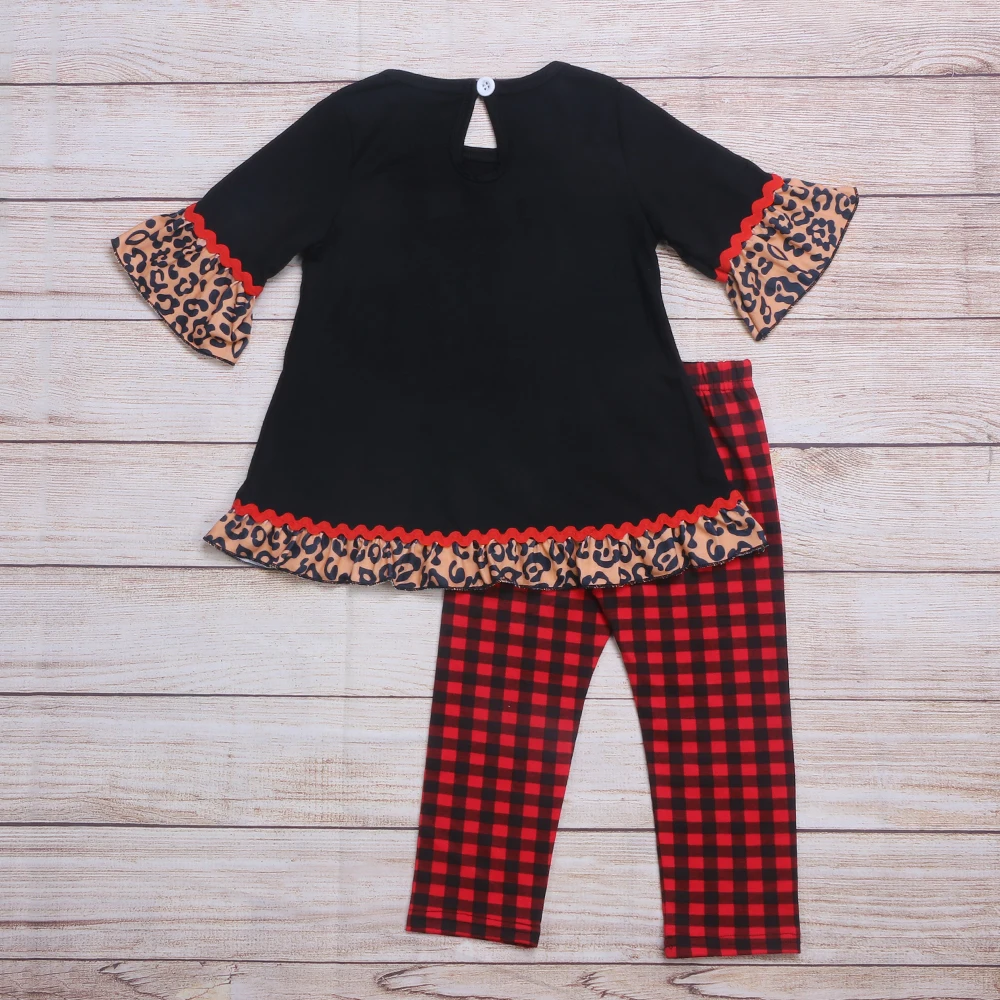 Popular Baby Boutique Girl Clothes Wholesale Pig Pattern Girl Clothes For Kids Wear