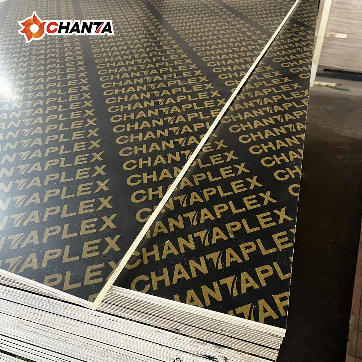 Chanta Hardwood Core Paper Film Faced Plywood For Construction