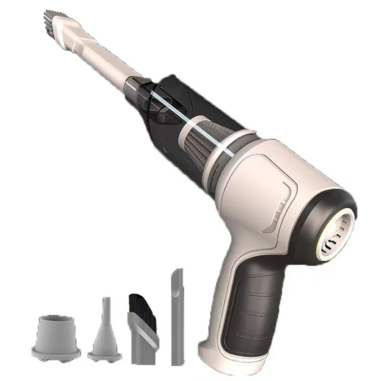 Car Wireless Vacuum Cleaner Blowable Cordless Vacuum Home Car Dual Use Mini Vacuum Cleaner