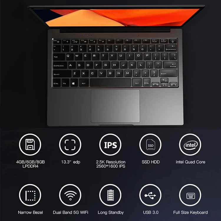 Customized 15.6 inch laptops computer 8GB 16GB 32GB RAM Notebook Portable dual screen business laptop Computer