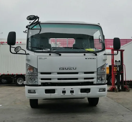 New ISUZU 3.6M Wheelbase Manual and Diesel Fuel Type 4*2 Euro V Emission Standard with 115 HP JAPAN Cargo Van Lorry truck