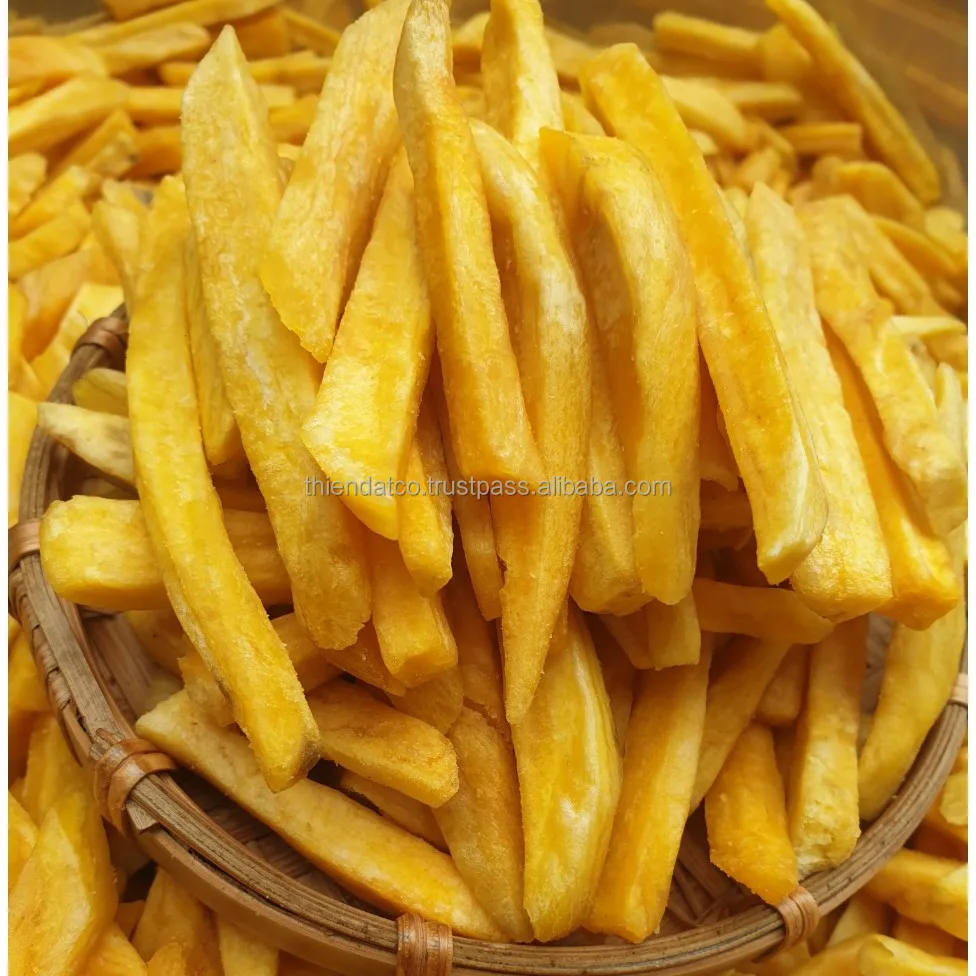 VIETNAM CRISPY DEHYDRATED DRIED YELLOW SWEET POTATO CHIPS