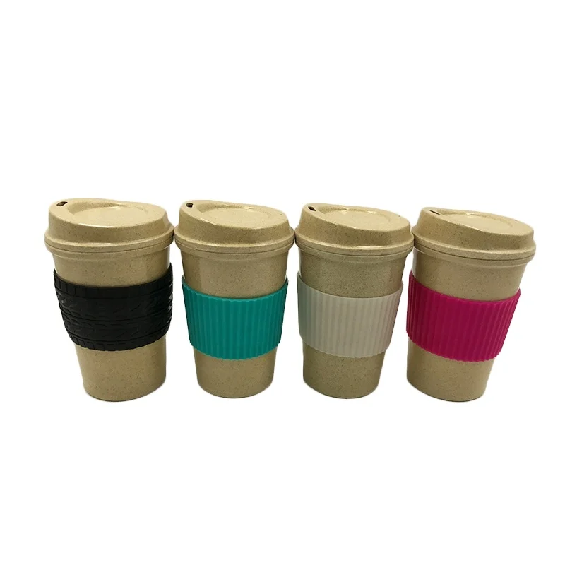 Eco Friendly 460 ML Rice Husk Reusable Biodegradable Organic Cups