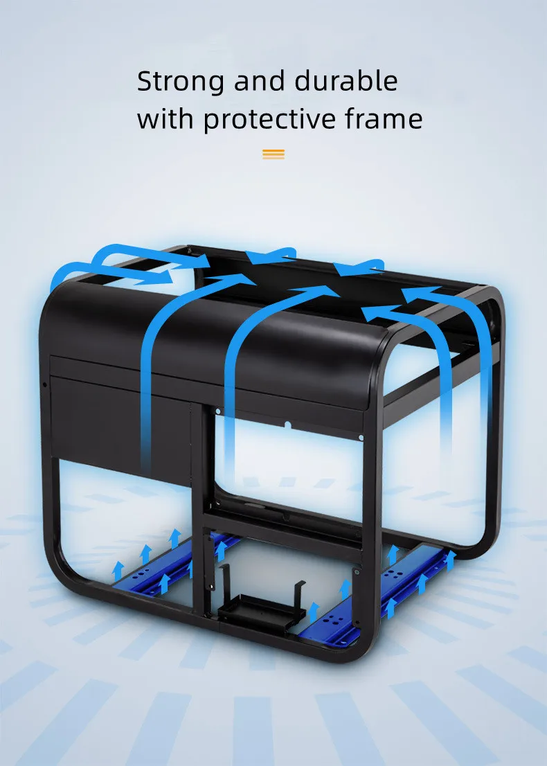 Gasoline generator 220V household small single-phase 3KW/6/8/10kW three-phase 380V mini outdoor mute