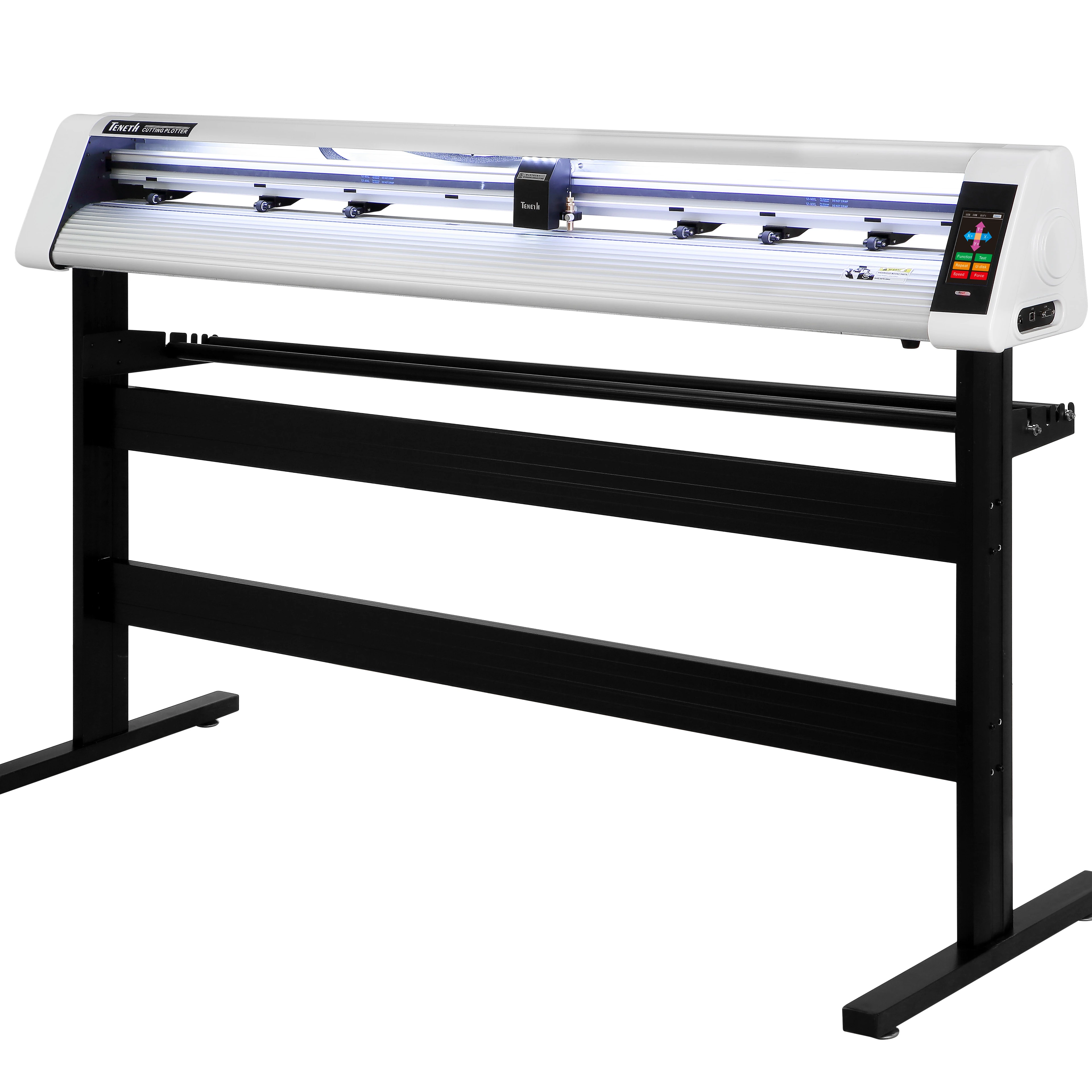 Режущий плоттер Teneth с программным обеспечением для резки контура 1660 мм режущий станок TN59 виниловый режущий плоттер с большим сенсорным экраном