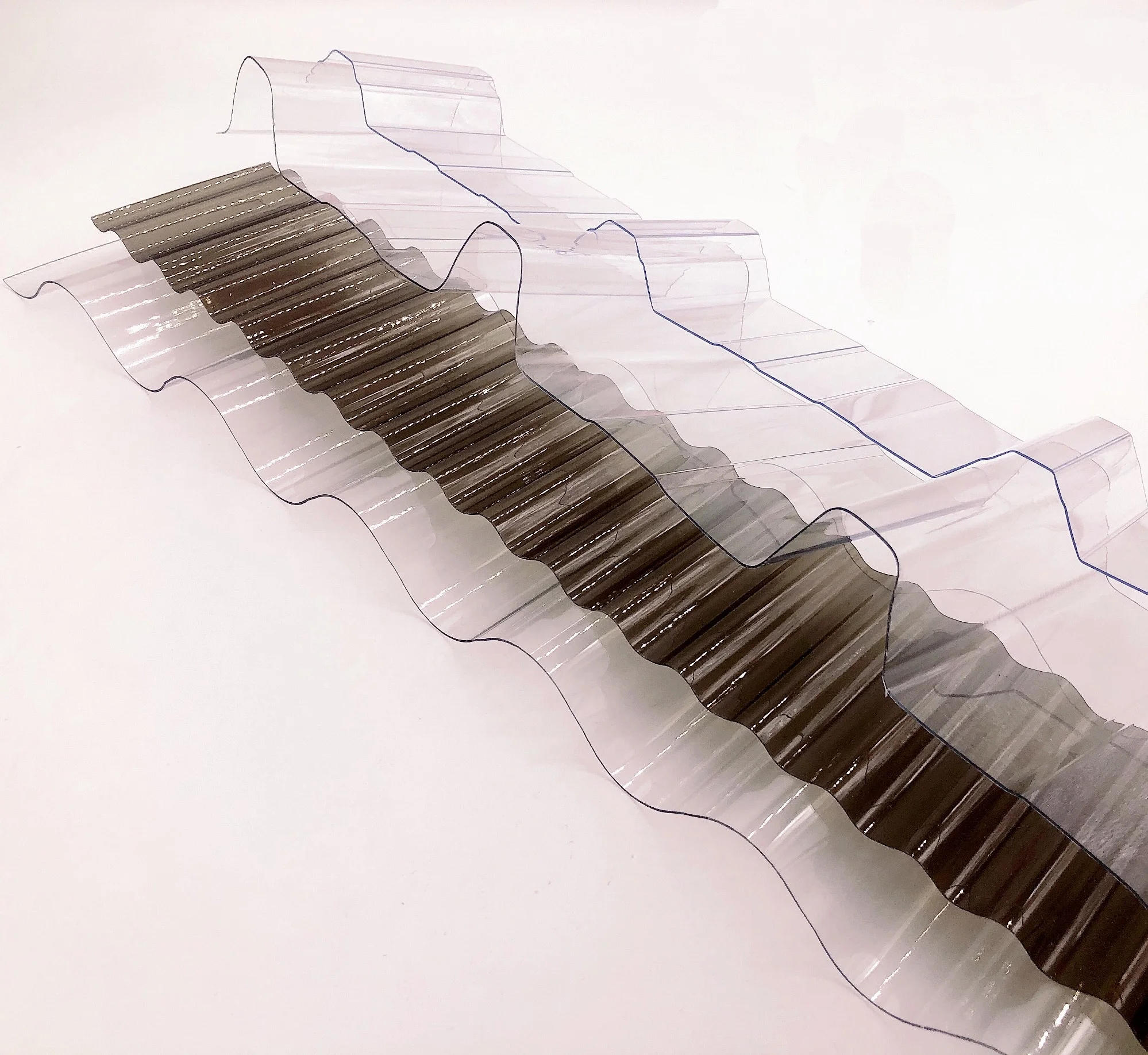 Transparent PC Roof Sheet Product name polycarbonate corrugated plastic roofing sheets