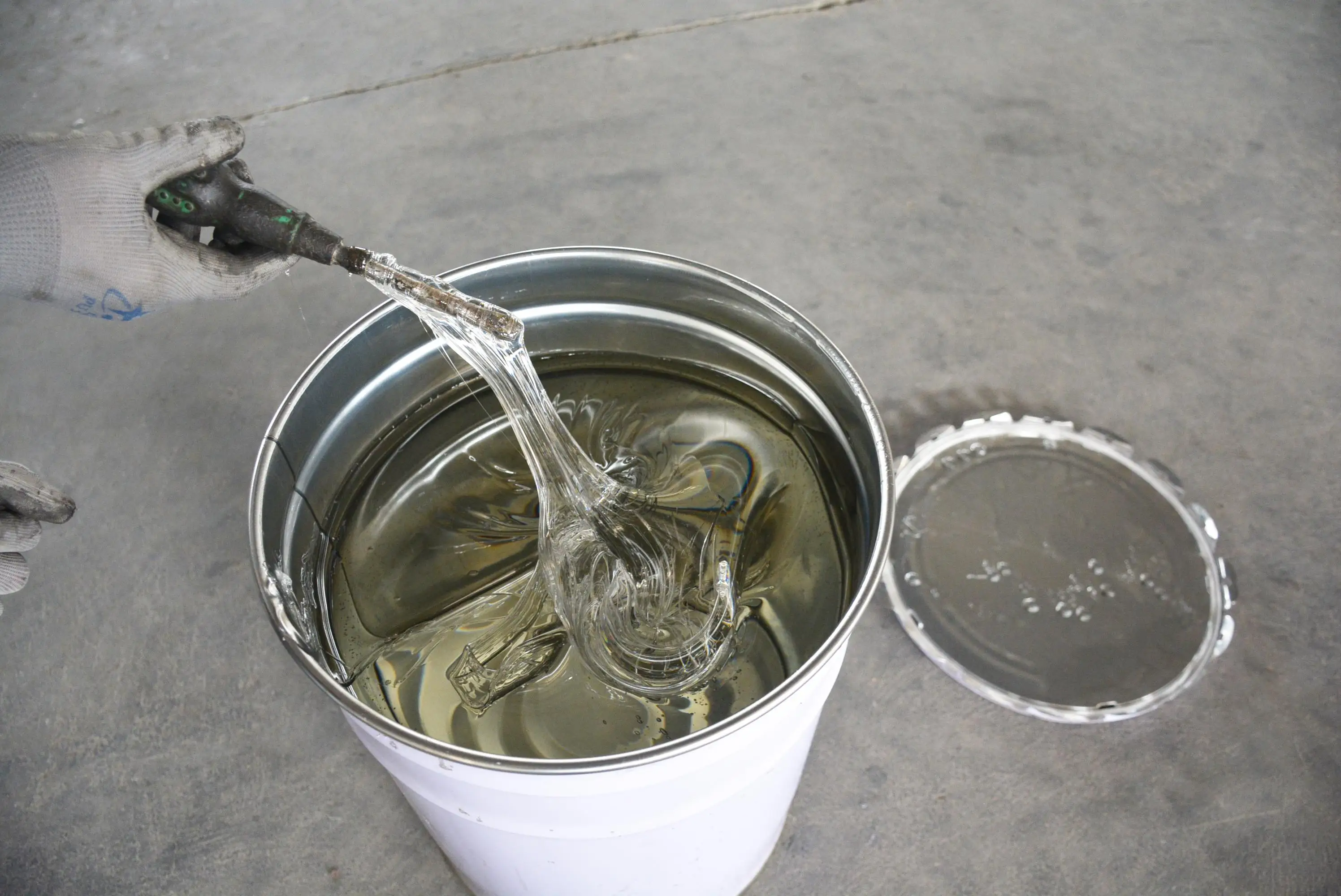 Raw Material Resina Epoxy Bisphenol A Epoxy Base Resin Liquid CYD-128