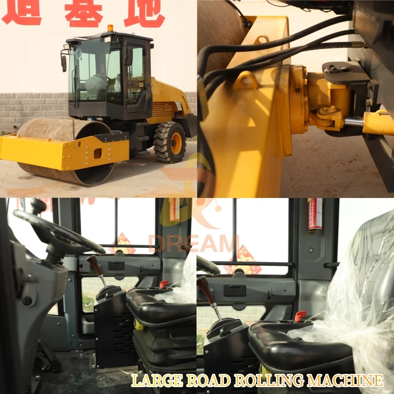 High Quality Air Cooled Engine Road Roller Road Roller Compactor Road Roller Price with Diesel Engine