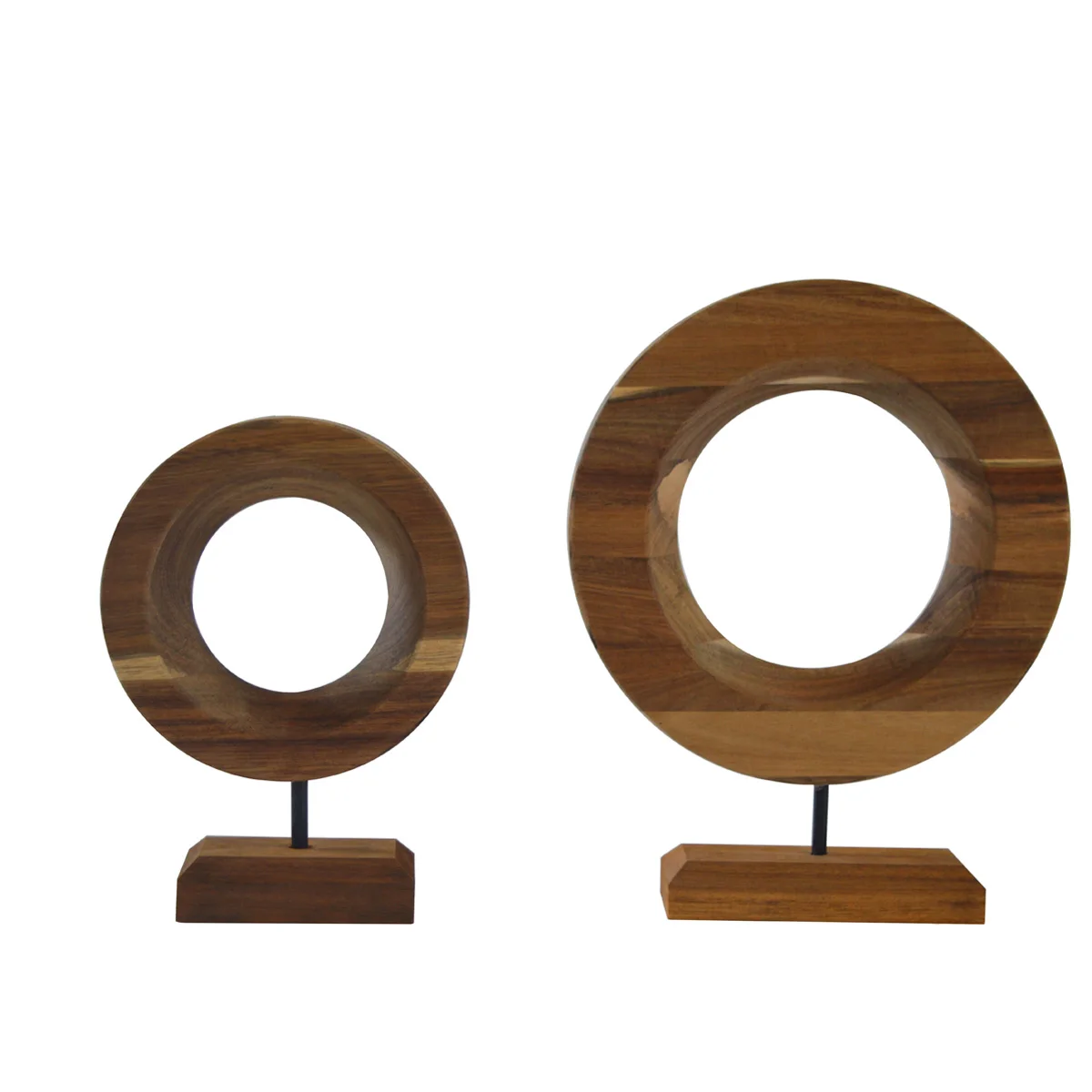 Недорогая Мебель, настольные украшения, деревянные круглые детали ручной работы