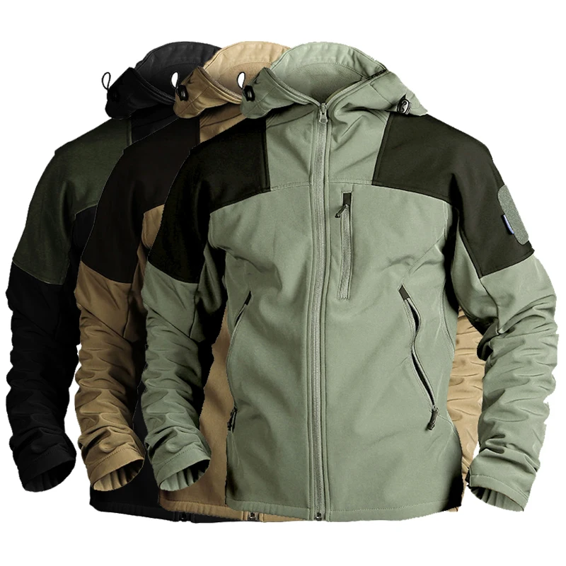 Emersongear Plus Size Thermal Travel Jacket Outdoor Waterproof Jacket Tactical Jackets For Men