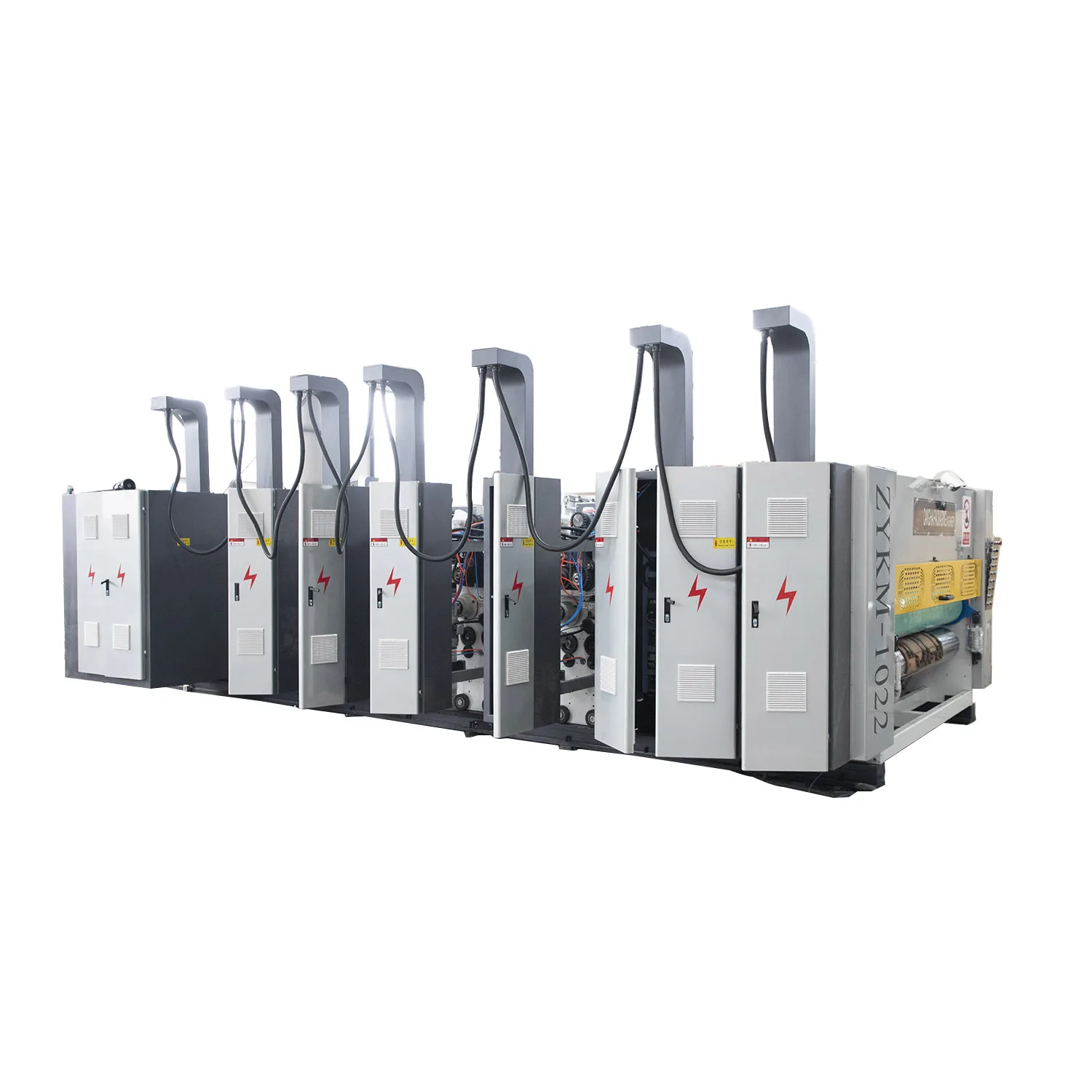 Canghai high speed automatic rotary carton box die cutting machine