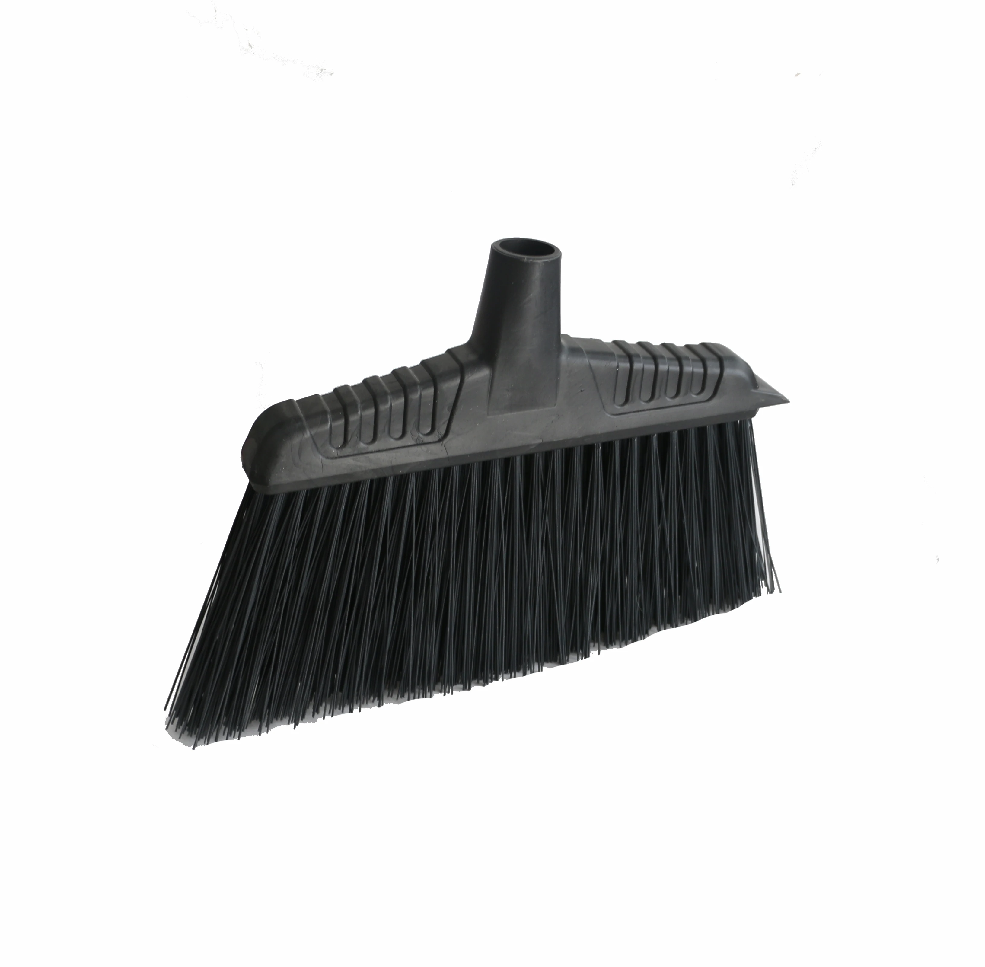 commercial heavy duty plastic yard lobby broom  with strong long stick hard bristle broom street broom