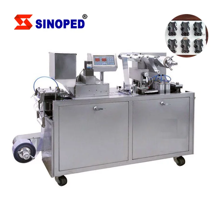 Blister Packing Machine For Disposable Syringe Pharmaceutical Equipment Food Industry Alu Blister Pack Machine