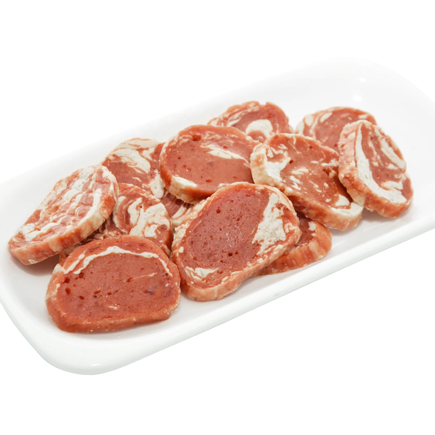 Low Price Wholesale Dog treats Dog snacks Customized Packaging Pet snacks OEM ODM products Salmon & Pollock Circular Chip