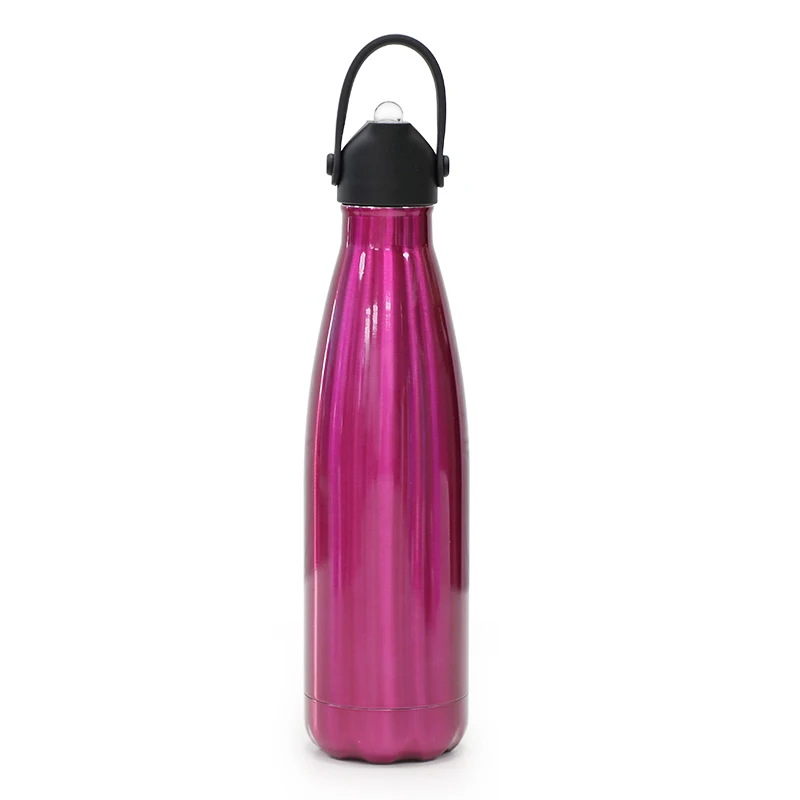 17OZ Stainless Steel Insulated Vacuum Flasks Thermoses Cola Shape Sport Water Bottle