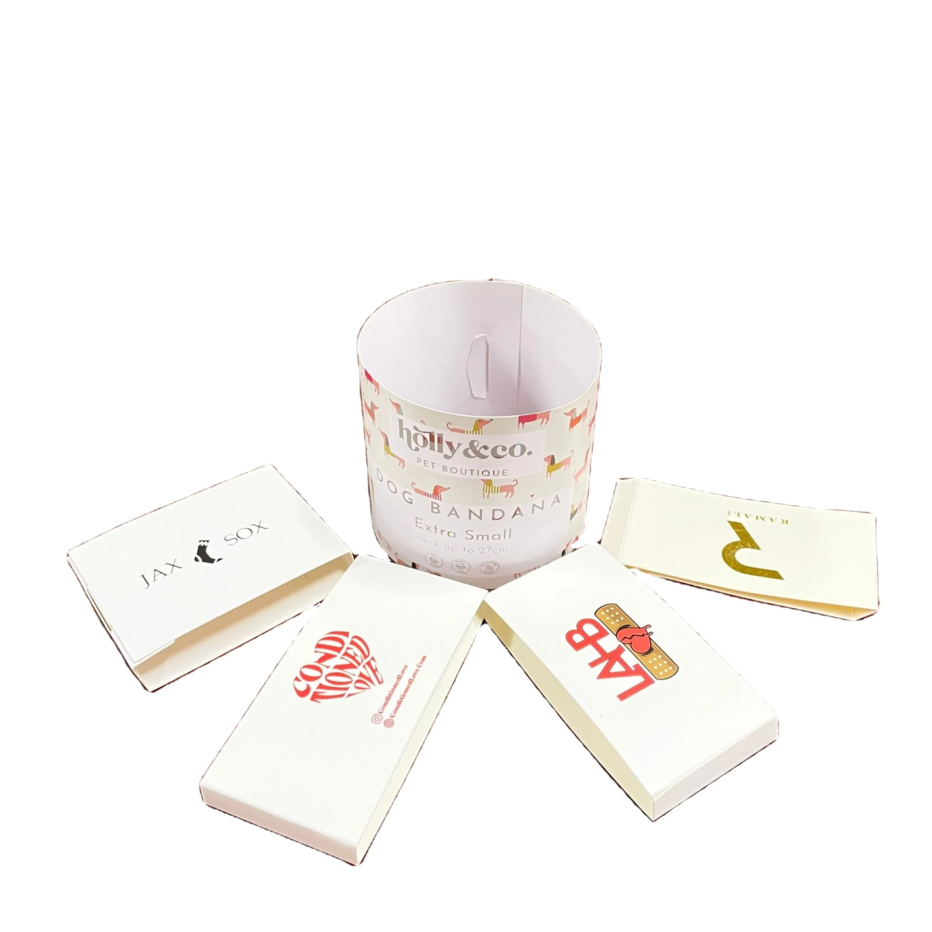 Customized Printed Logo Paper Cardboard Packaging Wrapping Card Custom Sock Sleeve