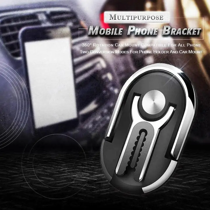 Multipurpose Mobile Phone Bracket  Phone Holder Car Air Vent holder 360 Rotation Car Mount