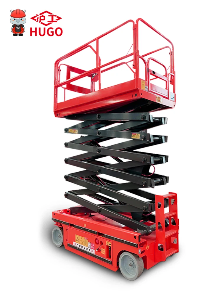 Automatic Mobile Lifting Platform Electric Lift Table 16M Elevator Scissor Lift Table Cuntomizes