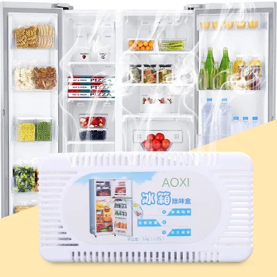 Refrigerator Deodorizer Natural Removes Odor Eliminator Fridge Air Freshener