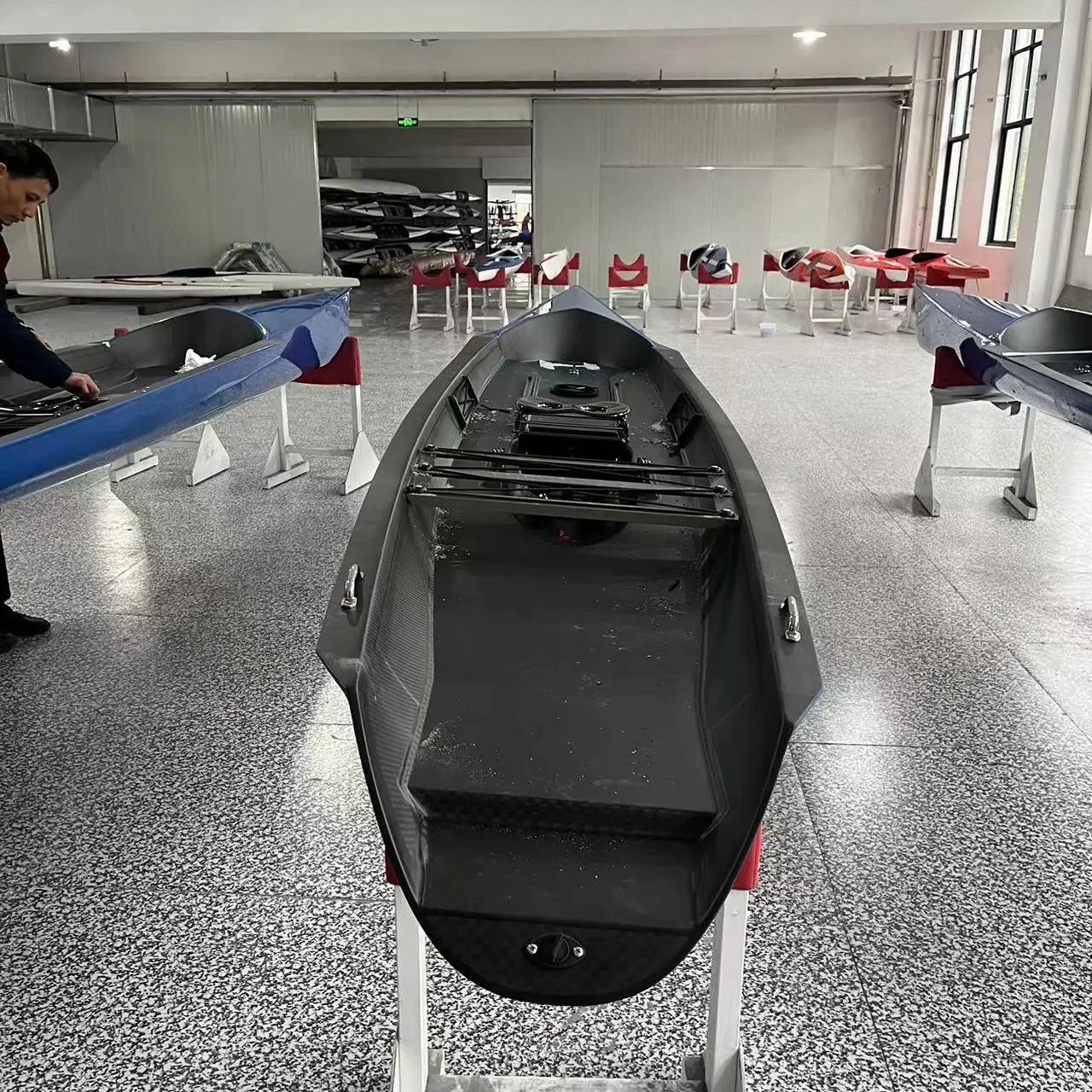 Falcon Racing Carbon Fiber Coastal Rowing Boat for Outdoor Ocean Waters Usage Now Available for Sale!