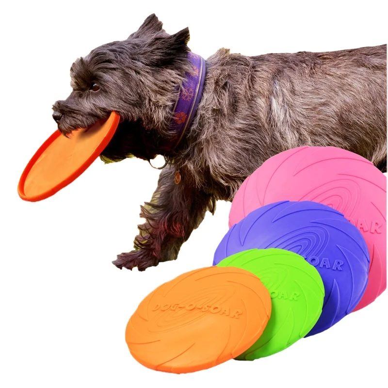 Eco-Friendly Organic Natural Soft Rubber Chew Bite Toy for Dogs Sustainable Outdoor Activity Training Pet Training Toy