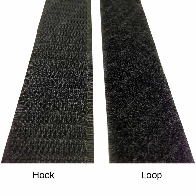 WTH Self Adhesive Velcroes Hook and Loop Dots White and Black Adhesive Valcro