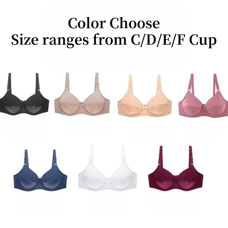 Pushing Up Bra Smoothing Touch Big Size Bra Available In C/D/E/F Wholesale Provided Women Bra