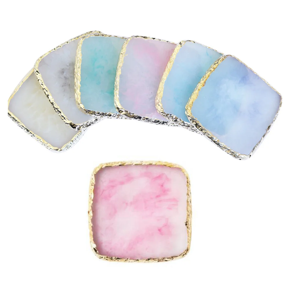 Korea Eyelash Extension Tool Crystal Individual Eyelash Glue Holder Pallet Eyelash Makeup Tool Crystal Resin Pad