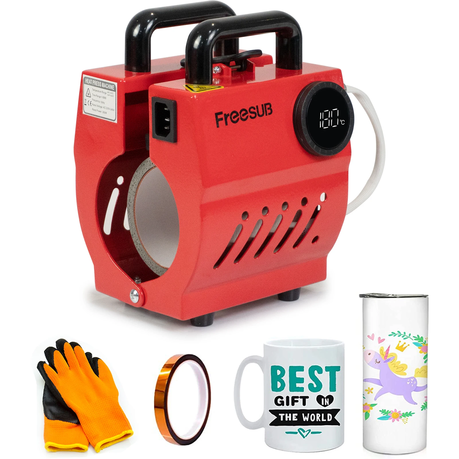 Freesub new arrivals hand mug heat press machines F110