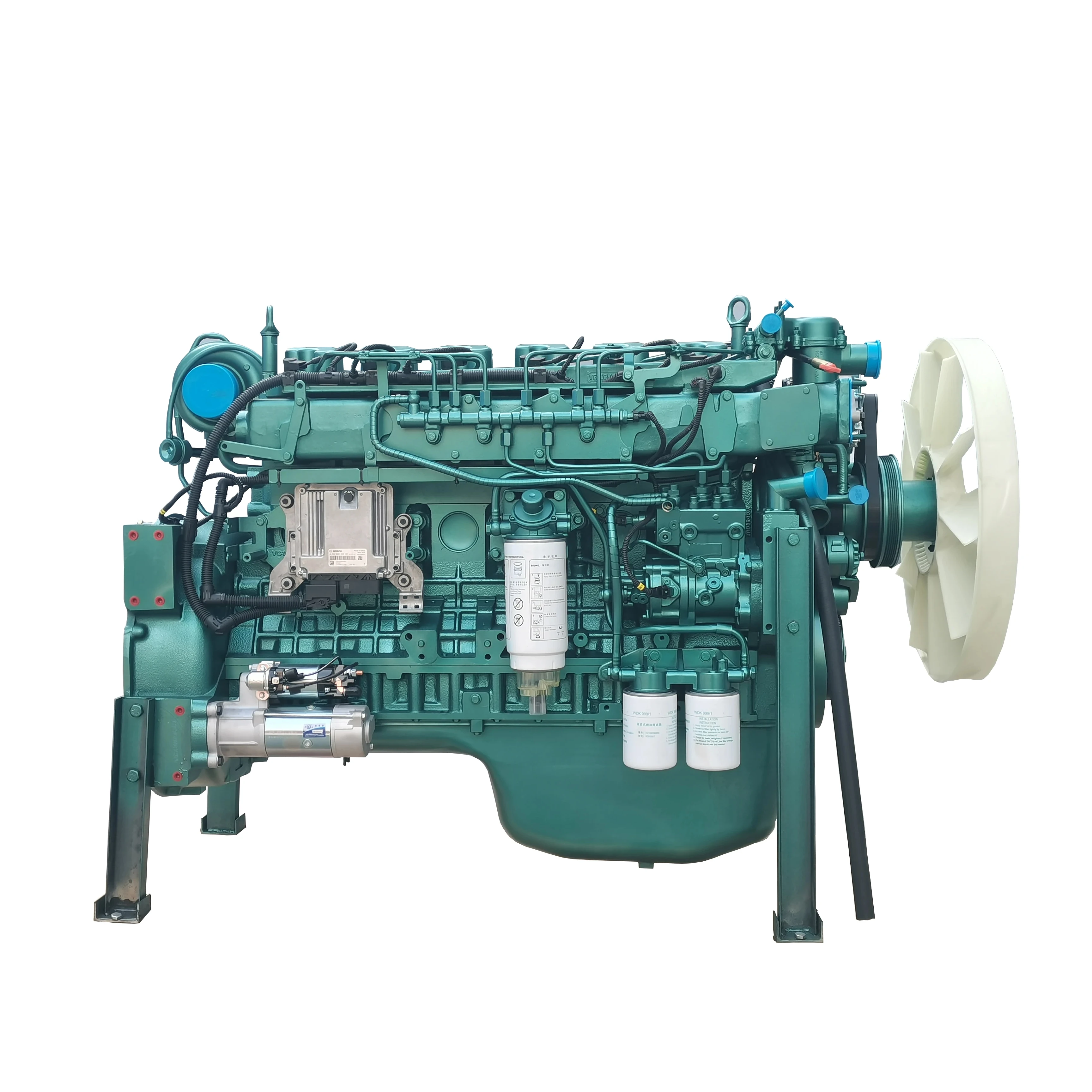 High quality 4 strokes 6 cylinders 10L engines for D10.38-50 truck parts