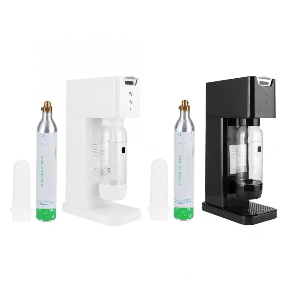 0.6L Soda Maker Commercial Cold Drink Carbonated Bubble Water Machine DIY Cocktail CO2 Carbonate Beverage Maker