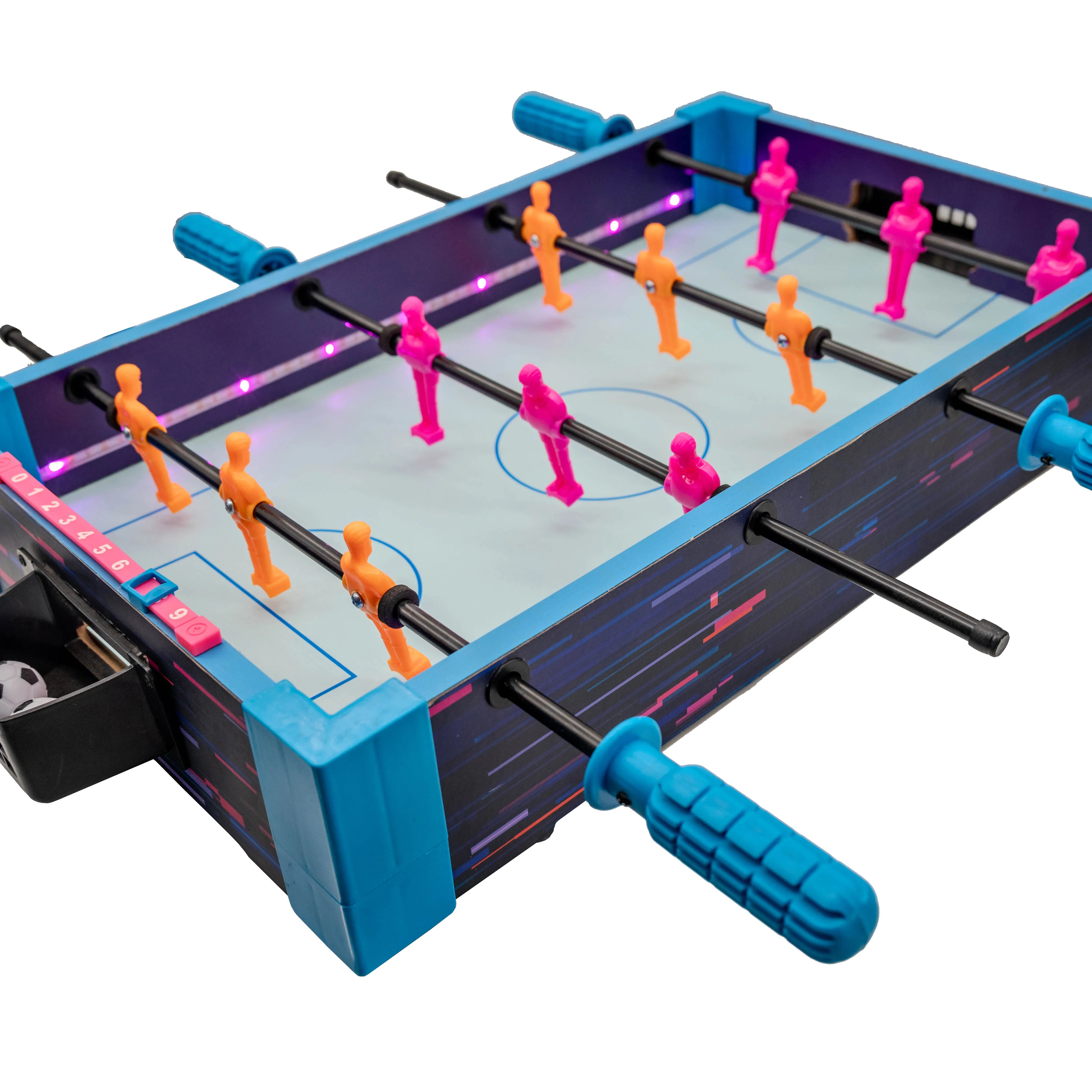 Factory custom wholesale indoor table football game suitable for family entertainment Mini football table