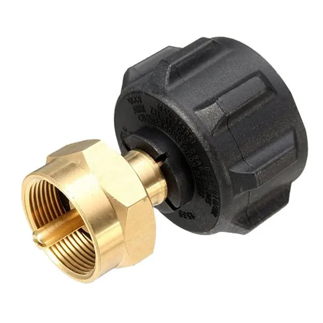 Adapter Propane Refill Adapter for 1lb Propane Tanks Valve Outdoor Cooking