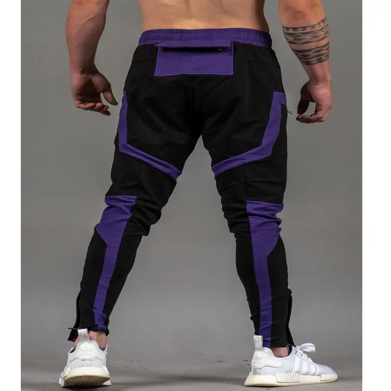 Custom Fitted French Terry Stacked 100% Cotton Men Joggers Sweatpants