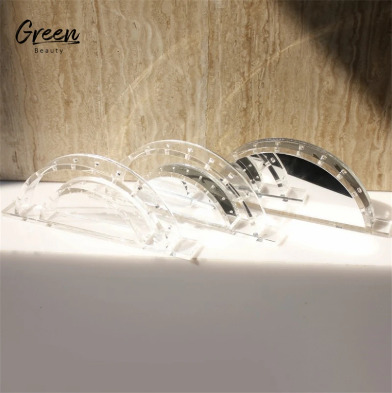 lash art tester wands display stand customized clear acrylic eyelash fitter wands