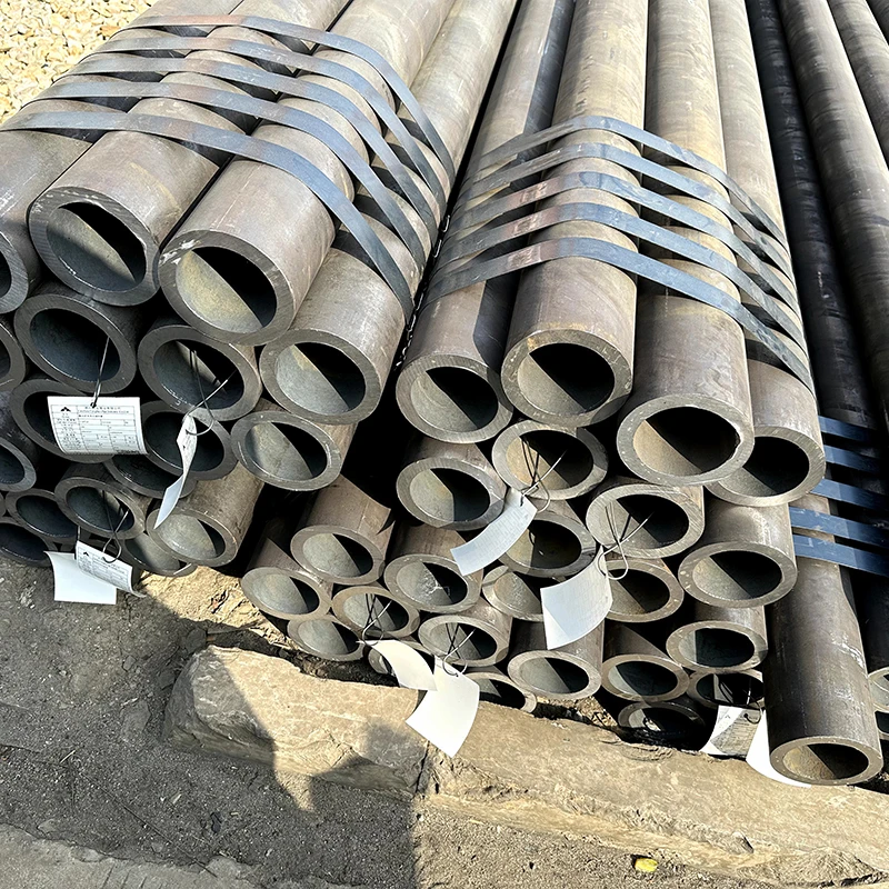 For Oil Pipe Astm 1008 1045 Low Carbon Mild Carbon Steel Pipe Q345d Round Steel Tube Product