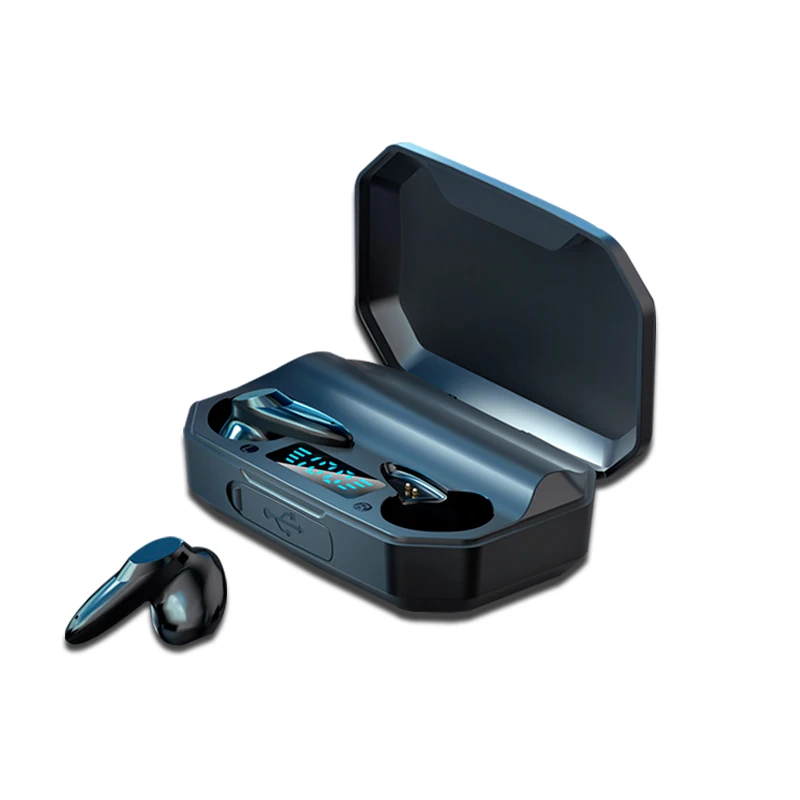 Latest V5.1 audifonos true wireless gaming earphones TWS in-ear sports earbuds with LED battery capacity display